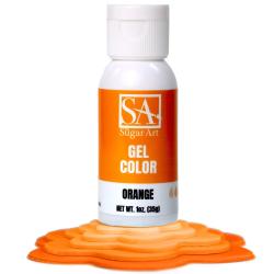 Orange Gel Color - 1 oz by The Sugar Art