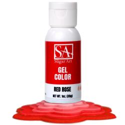 Red Rose Gel Color - 1 oz by The Sugar Art