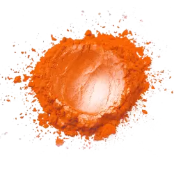 Orange Luster Dust - Sterling Pearl Shimmer Dust