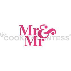 Mr & Mr Cookie Stencil - The Cookie Countess