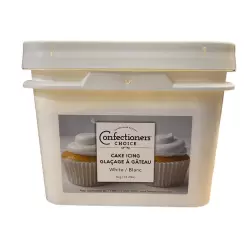 Confectioners Choice White Cake Icing - 6 kg TEMPORARILY UNAVAILABLE