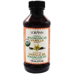 Organic Madagascar Vanilla Extract - 4 oz by Lorann
