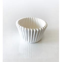 White Mini Cupcake Liner pkg 100