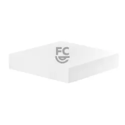 Square Foam Cake Dummy Riser - 2 Inches by 6 Inches Wide