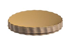 Gold 0.045" Round Scallop Thin Board - 8" 300