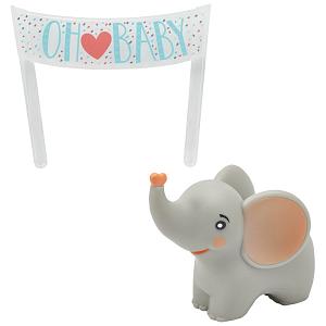 Oh Baby Elephant Decoset - 1 Set 300