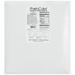 PhotoCake 8.25" Circle Premium Frosting Sheet - Pack of 24 300