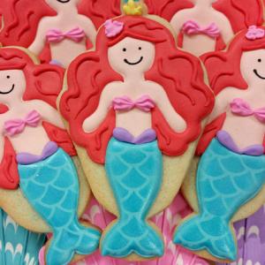 Flour Box Bakery's Ice Cream Sundae / Mermaid Cookie Cutter 300