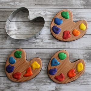 Tunde's Creations Paint Palette Cookie Cutter 300
