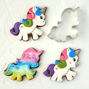 LilaLoa's Cute Unicorn Cookie Cutter 3 1/8" x 4 1/4" 300