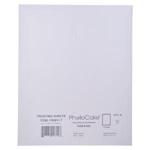 PhotoCake 8"x10.5" 1/4 Sheet Frosting Sheet 300