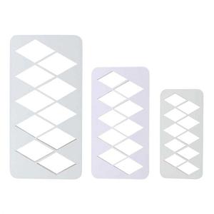 Geometric MultiCutter - Diamond XL Set of 3 by PME 300