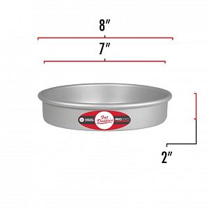 Round Cake Pan by Fat Daddio's 7" x 2" 300