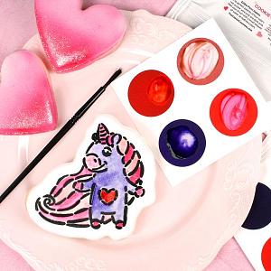 PYO Paint Palettes - Valentine's Day - 1 Pouch/12 Palettes by The Cookie Countess 300