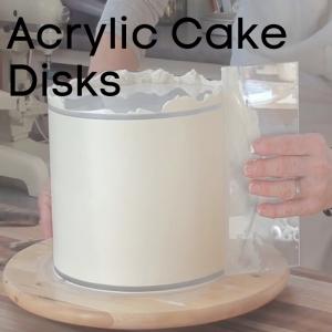 Acrylic Cake Disks
