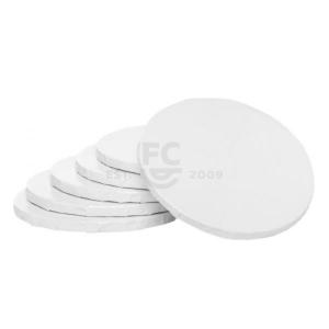 16 Inch Round White 1/2" Drum Cake Board 300