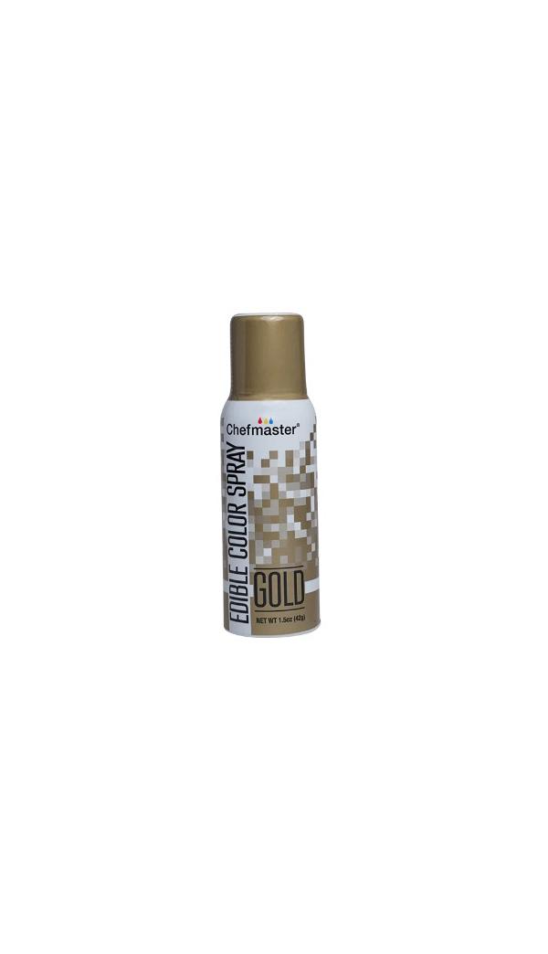 Gold Edible Food Color Spray - by Chefmaster 600