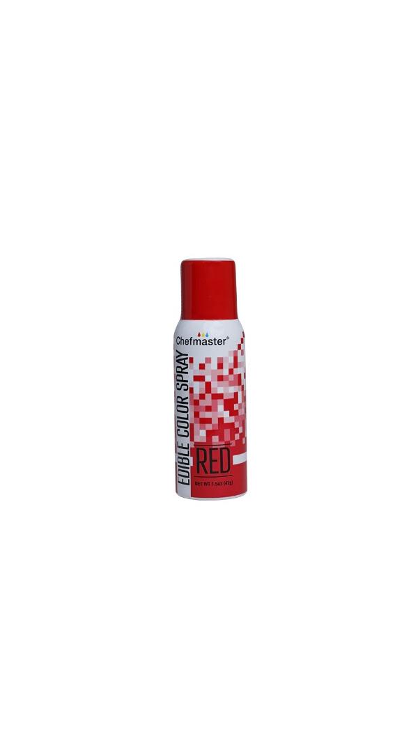 Red Edible Food Color Spray - by Chefmaster 600