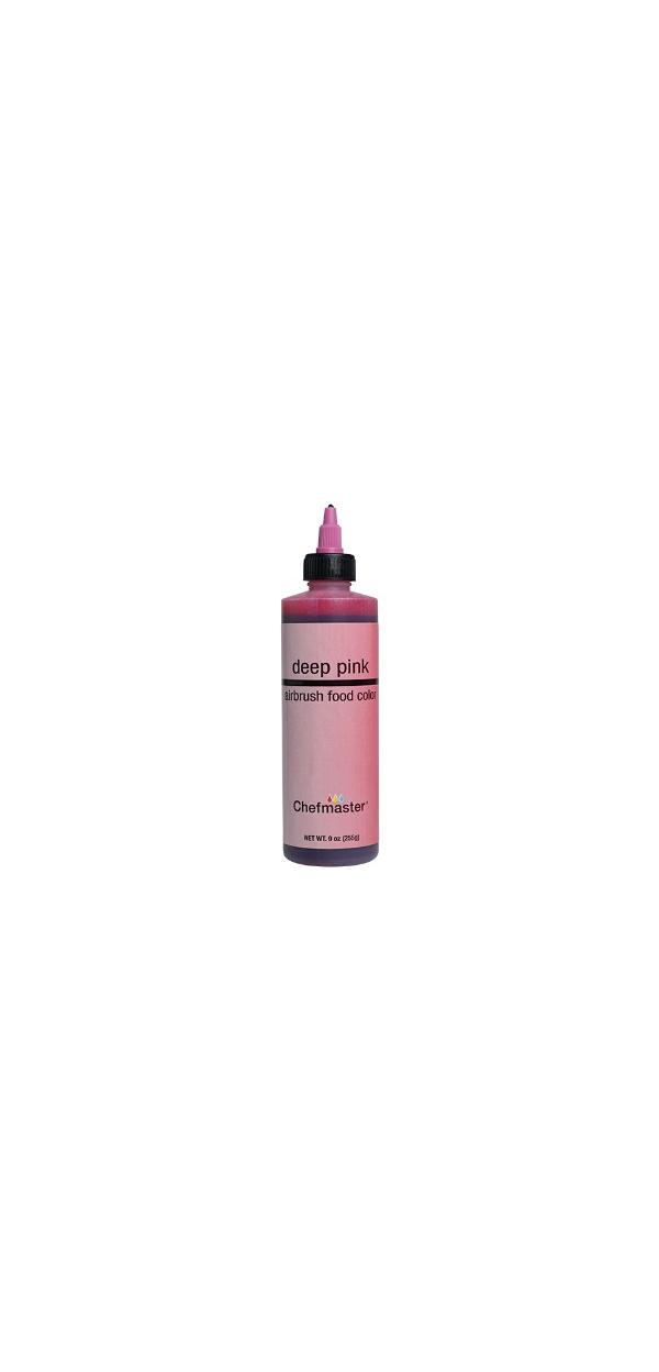 Deep Pink 9 oz Airbrush Color by Chefmaster 600