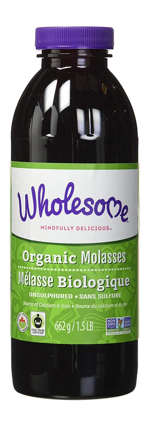 Organic Blackstrap Molasses - 662g by Wholesome Sweeteners 600