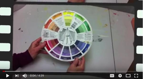 Universal Color Mixing Wheel - 9" 600