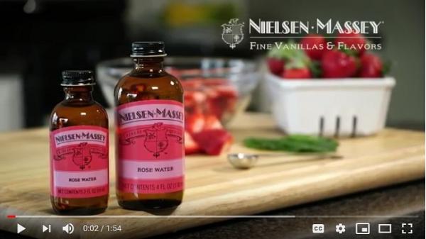 Nielsen Massey Rose Water - 4 oz 600