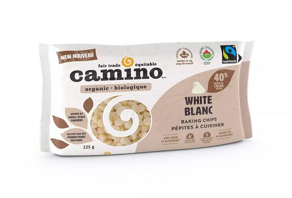 Vegan Plant Based White Chocolate Baking Chips - 225g by Camino 600