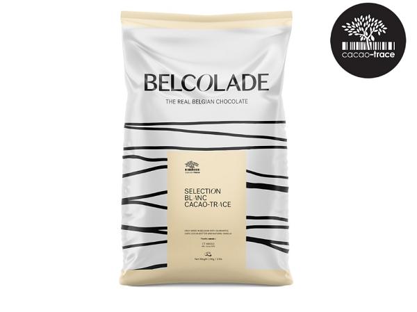 Belcolade 28% White Chocolate Drops - 5kg 600