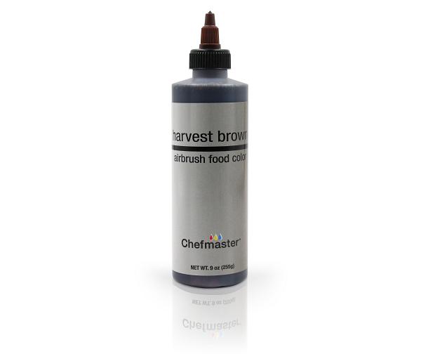 Harvest Brown 9 oz Airbrush Color by Chefmaster 600