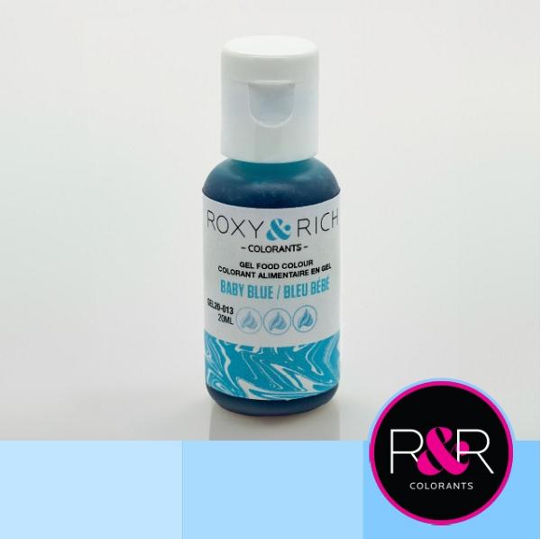 Baby Blue Coloring Gel 20ml - by Roxy & Rich 600