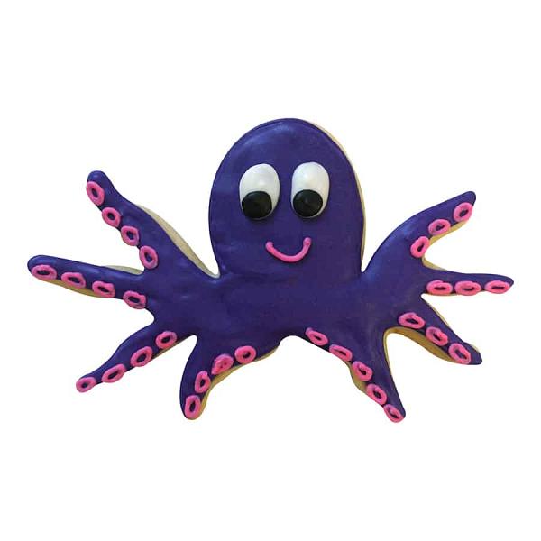 Octopus Cookie Cutter 5.5" 600