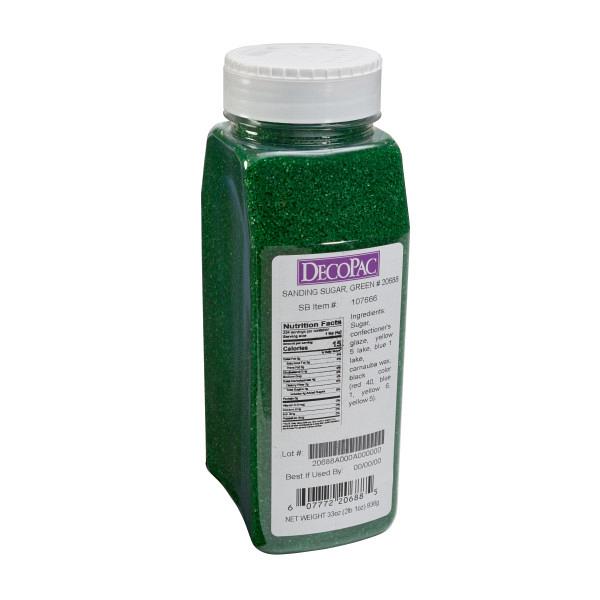 Green Sanding Sugar - 33 oz 600