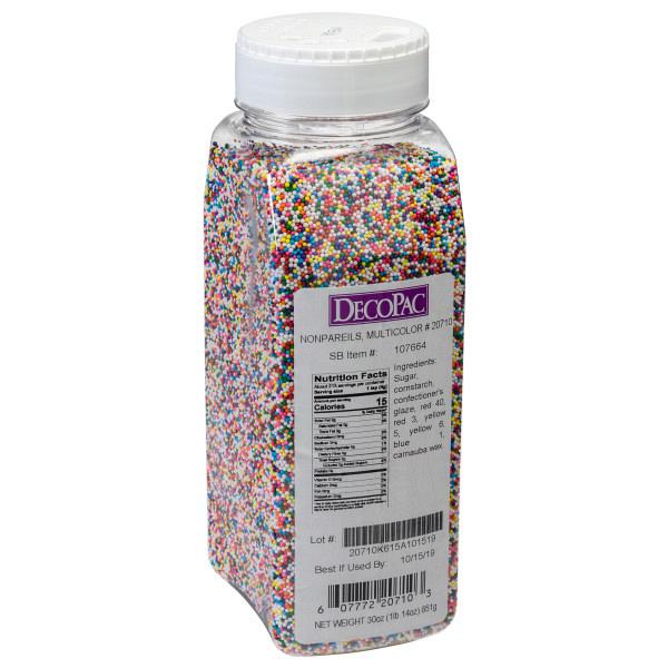 Multi-Color Non-Pareils - 30 oz 600