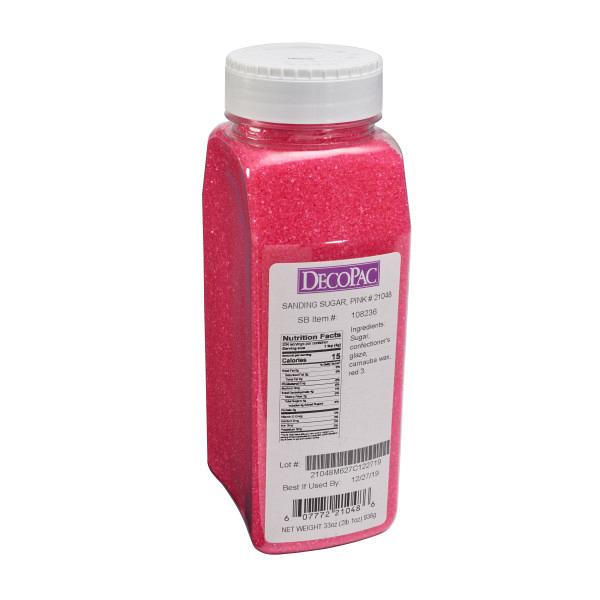 Pink Sanding Sugar - 33 oz 600