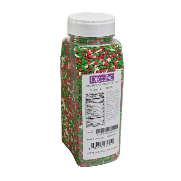 Trees & Dots Sprinkle Mix - 20.5 oz 600