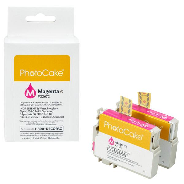 PhotoCake T288XL Magenta 2 Pack Printer Cartridge Set 600