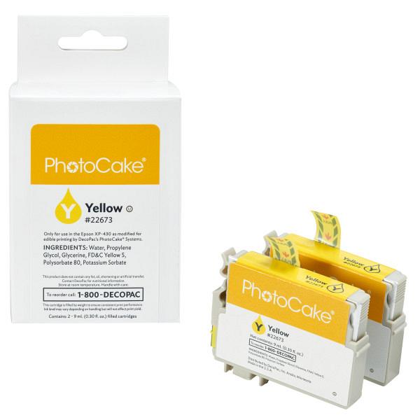 PhotoCake T288XL Yellow 2 Pack Printer Cartridge Set 600