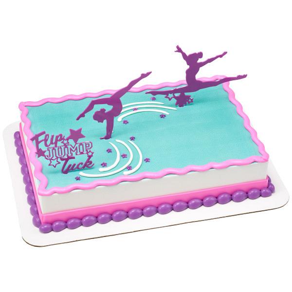 Flip - Jump - Tuck Dancer Cake Topper Kit 600