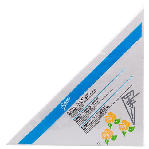 Parchment Triangles 15" - package of 100 600