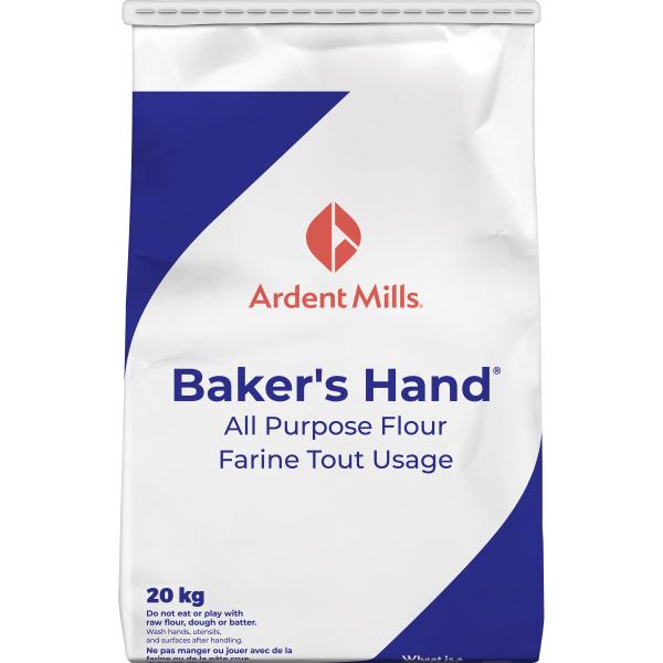 Bakers Hand All Purpose Bleached Flour - 20kg by Robin Hood 600