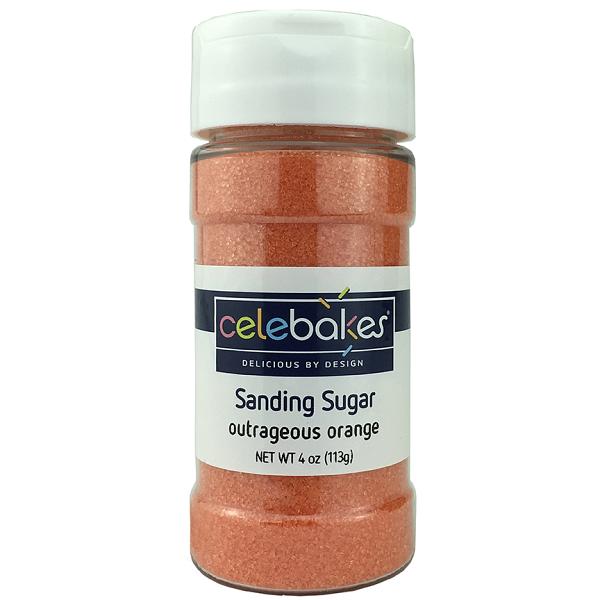 Sanding Sugar - Outragous Orange 4 oz 600