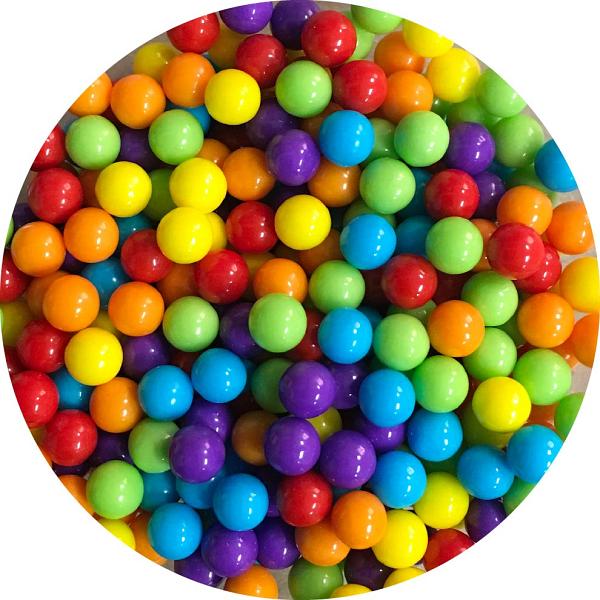 Rainbow Mix Candy Beads - 3.5 oz 600
