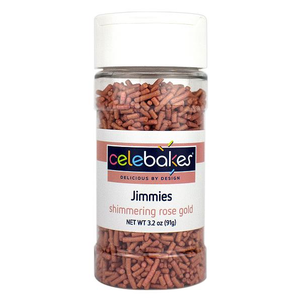 Jimmies - Shimmer Rose Gold 3 oz 600