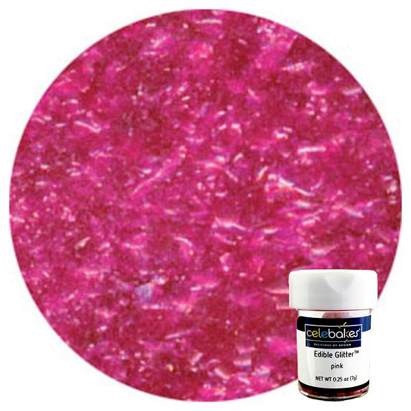 Pink Edible Glitter - 7.1 Grams 600