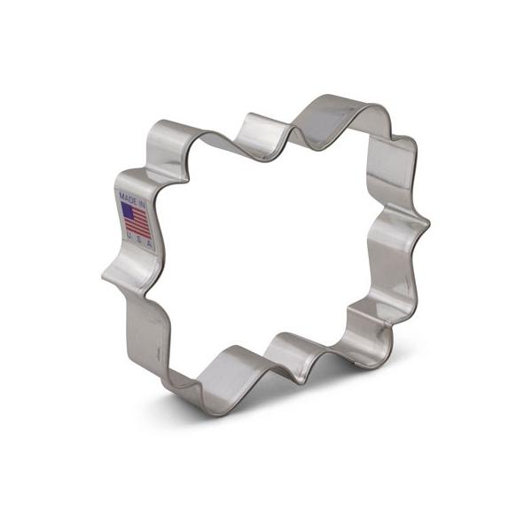 LilaLoa's Square Plaque 4" Cookie Cutter 600