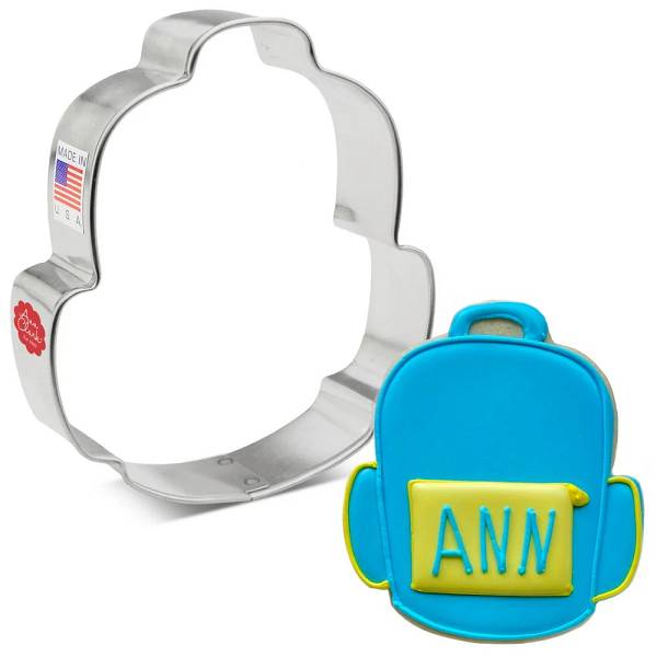 Backpack Cookie Cutter 3.5" x 3.75" 600