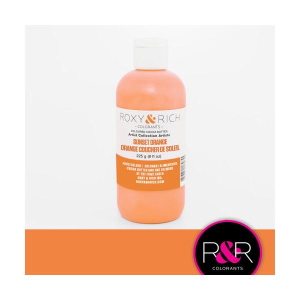 Sunset Orange Cocoa Butter by Roxy & Rich - 8 oz 600