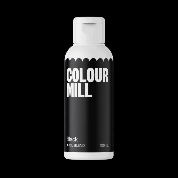 Black Colour Mill Oil Based Colouring - 100 mL 600
