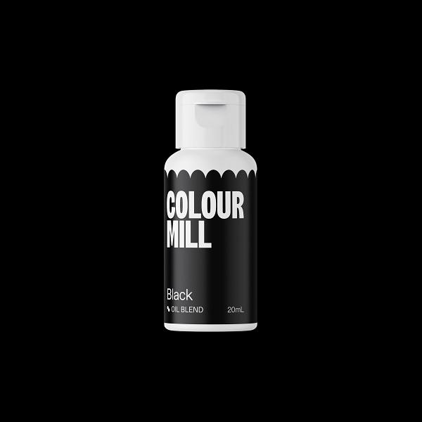 Black Colour Mill Oil Based Colouring - 20 mL 600