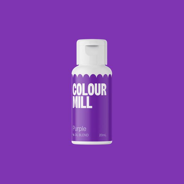 Purple Colour Mill Oil Based Colouring  - 20 mL 600